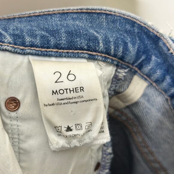 MOTHER SUPERIOR Insider Crop Step Fray Hijacking The Runway Sz 26 {3L54} - Picture 8 of 10